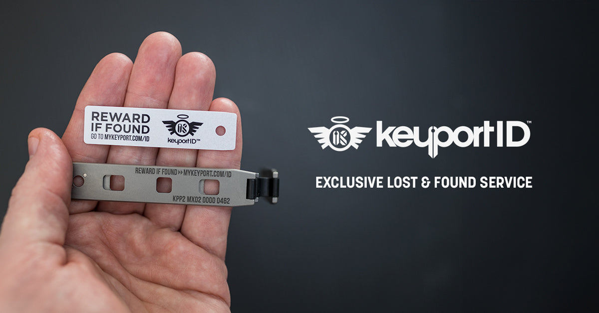 KeyportID: The Ultimate Lost & Found Solution for Your Keyport & All Your Everyday Carry