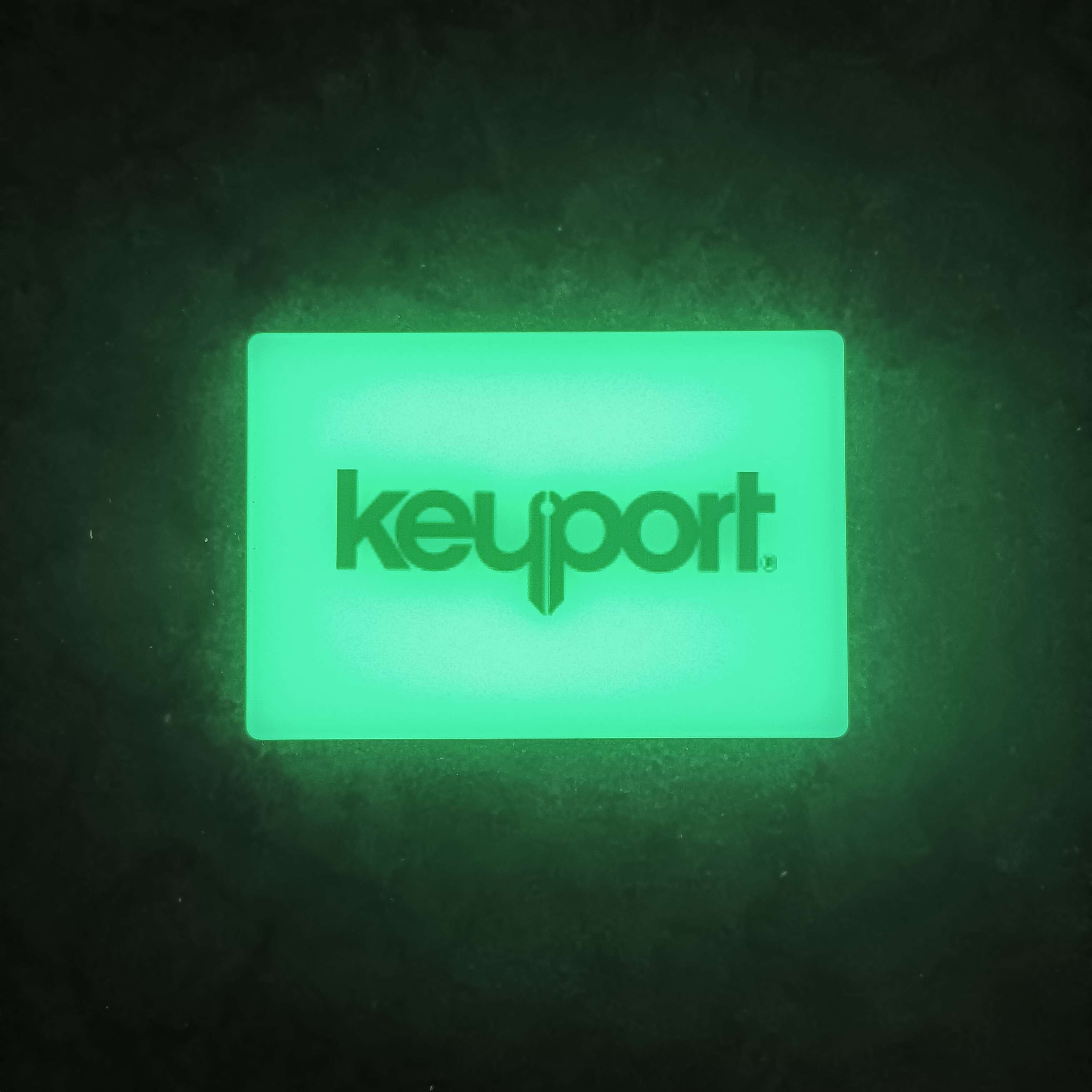 Green Keyport Embrite Glow Patch