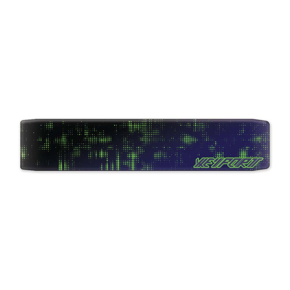 Keyport Faceplate with cyber shadow design in green