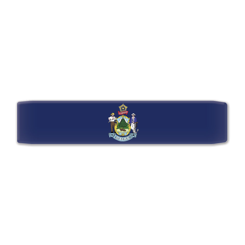 Keyport Faceplate with Maine state flag design