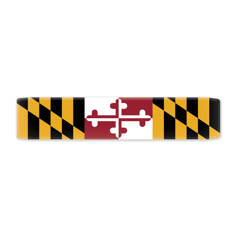 Keyport Faceplate with Maryland state flag design