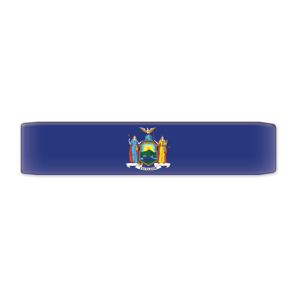 Keyport Faceplate with New York state flag design